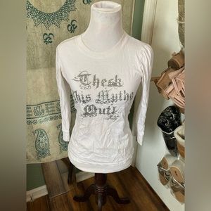 White Juicy Couture Longsleeve